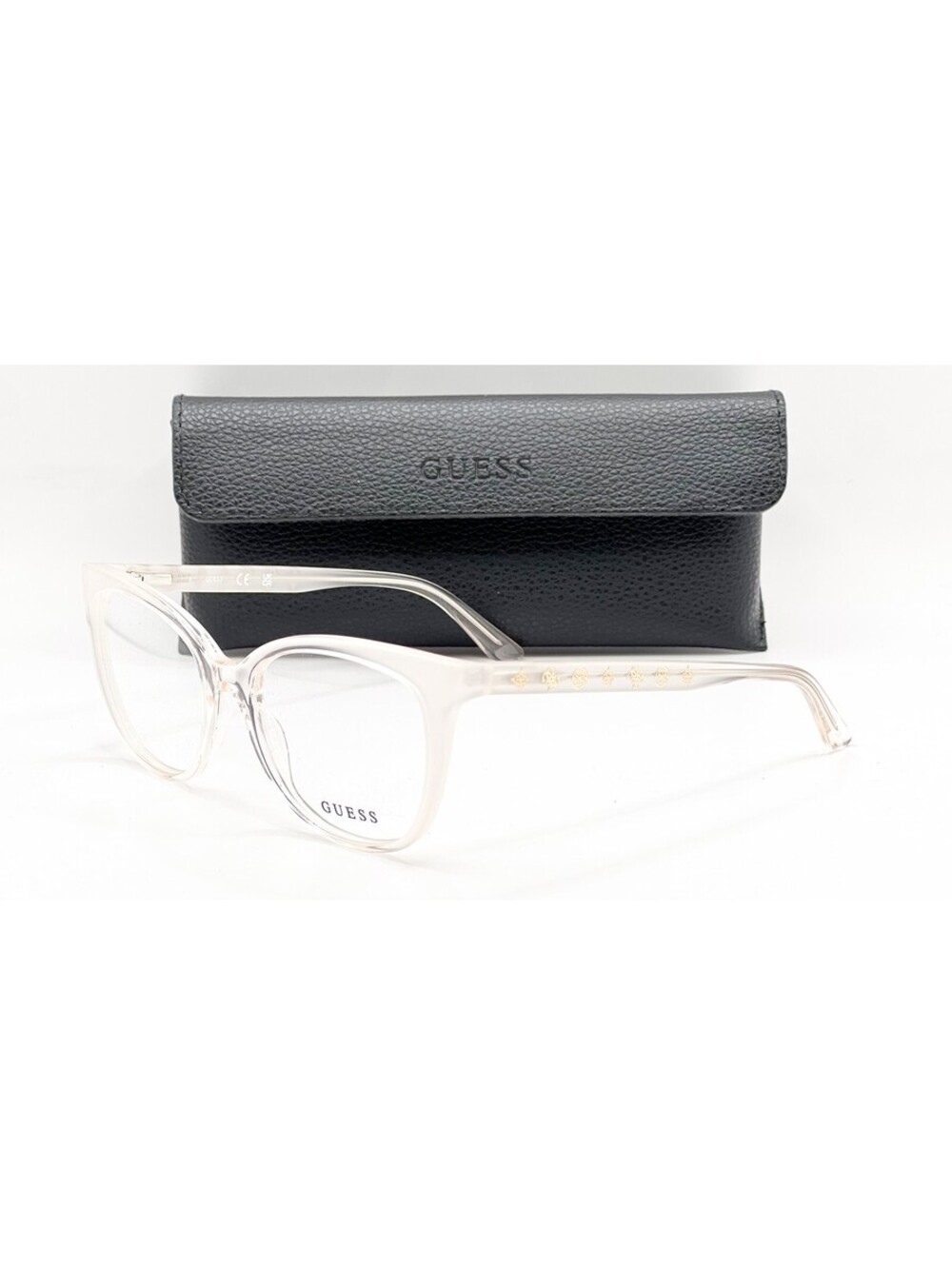 Guess Gu50114 025 Ivory Authentic Eyeglasses 51-17-140